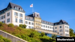 SWITZERLAND – A view of the headquarters of the International Committee of the Red Cross (ICRC) in Geneva.