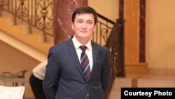 Кыргызский журналист Адилет Айтикеев.