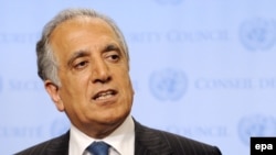Former U.S. Ambassador to Afghanistan Zalmay Khalilzad (file photo)