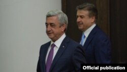 Սերժ Սարգսյանը մասնակցեց կառավարության նիստին, 29-ը հունիսի, 2017 թ․ 