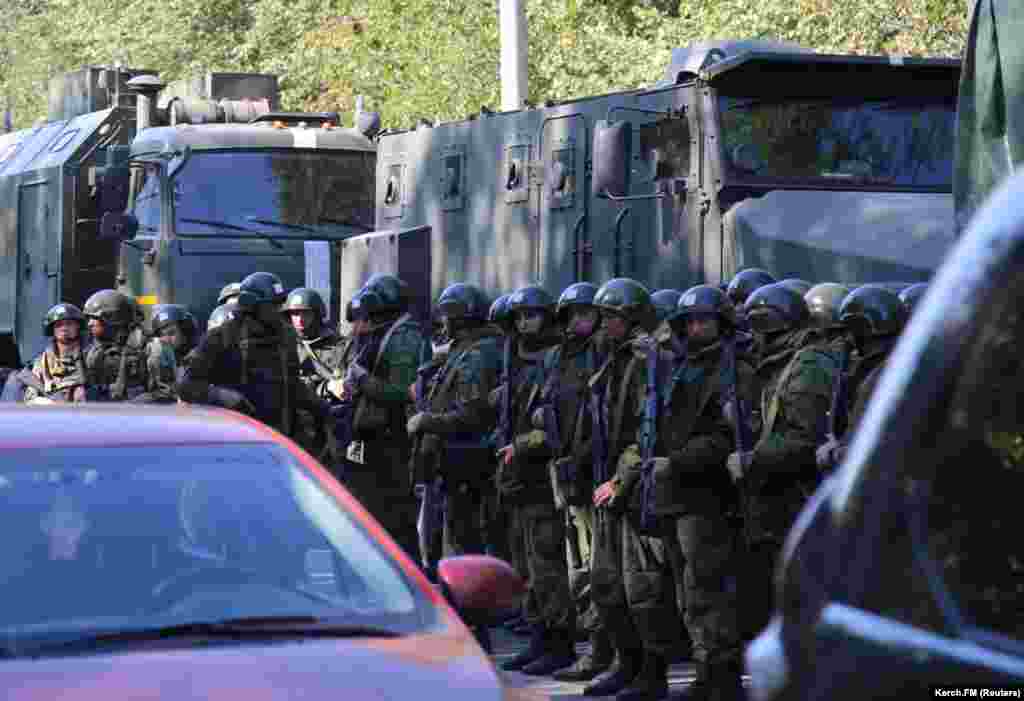 Uquq qoruyıcı organlarınıñ hadimleri facia yerinde