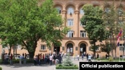 Ճարտարապետության և շինարարության Հայաստանի ազգային համալսրանի շենքը Երևանում