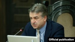 Премьер-министр Армении Карен Карапетян (архив)