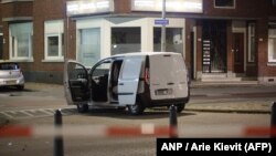 Համերգասրահի մոտ հայտնաբերված բեռնատար ավտոմեքենան