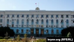 Здание правительства Крыма. Архивное фото 