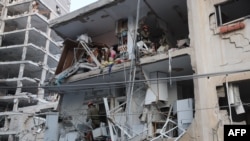 Разрушенный дом в Бат-Яме