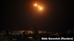 Ուկրաինա - Դրոնի պայթյունը Կիևի երկնքում, 8-ը մայիսի, 2023թ.