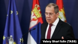 Министр иностранных дел России Сергей Лавров (архив)