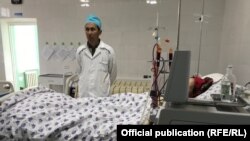 Нарын облусттук ооруканасындагы гемодиализ жабдуусу