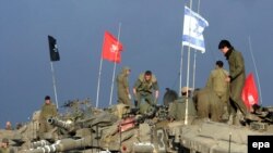 نیروهای اسرائیلی در نزدیکی مرز غزه به حالت آماده باش هستند. (عکس:Epa)