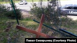 Аўтааварыя ў Курапатах 