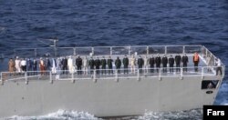 عکسی از رزمایش دریایی ایران، روسیه و چین