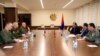 Պապիկյանը հանդիպել է Արցախում ՌԴ խաղաղապահների նոր հրամանատարի և Մուրադովի հետ