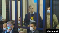 Михаил Саакашвили в зале суда