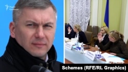 Переможець конкурсу Олексій Сухачов та члени комісії конкурсу на посаду директора ДБР