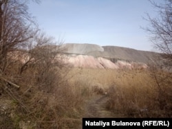 Відвали хімічного виробництва в Тритузному на Дніпропетровщині