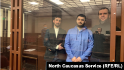 Кемал Тамбиев, Абдулмумин Гаджиев, и Абубакар Ризванов 