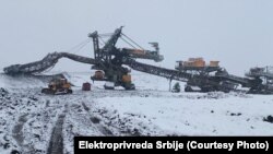 Сербиядагы көмүр кендеринин бири. Кырсык болгон аймакка тиешеси жок. 