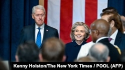 Билл и Хиллари Клинтоны