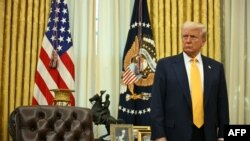 Прэзыдэнт ЗША Дональд Трамп. Вашынгтон, 21 лютага 2025