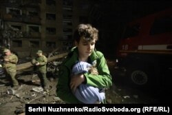 Наслідки влучання в Святошинському районі, Київ, 24 квітня 2025 року