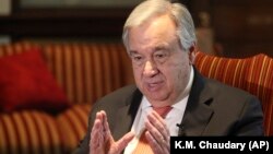 Антіоніу Ґутерріш планує провести переговори з прем’єр-міністром Вірменії Ніколом Пашиняном 28 вересня після розмови з президентом Азербайджану Ільхамом Алієвим