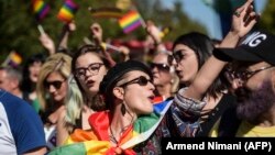 Прайд-парад «Ім'я свободи» в Косові, 10 жовтня 2018 року