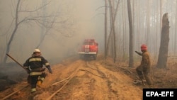 За словами речниці управління ДСНС, ускладнює роботу рятувальників те, що до деяких осередків пожежі доводиться прокладати дорогу спеціальною технікою, крім того, є проблема з джерелами води