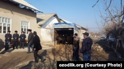 Ақтўбеда қурбонларининг Наманган вилояти Тўрақўрғон туманидаги оилалари