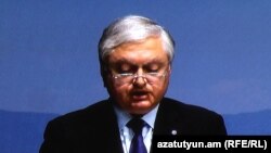 Глава МИД Армении Эдвард Налбандян