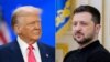 دونالد ترامپ، رئیس‌جمهور آمریکا (سمت چپ) و ولودیمیر زلنسکی، رئیس‌جمهور اوکراین