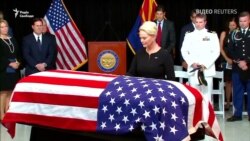 Відео: Аризона прощається з Джоном Маккейном