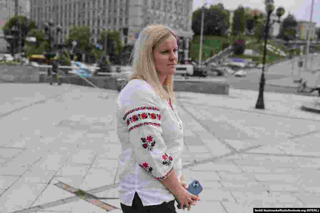 Катерина вважає, що вишиванка «це чудовий повсякденний одяг, який прикрашає і дає позитивні емоції»