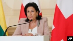 Վրաստանի նախագահ Սալոմե Զուրաբիշվիլի, արխիվ