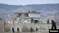 محل اختفای بن لادن در ابوت آباد پاکستان