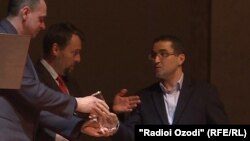 Церемония вручения премии «Homo Homini» в Праге