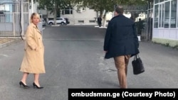 Омбудсмен Нино Ломджария встретилась накануне с Субелиани в глданской тюрьме