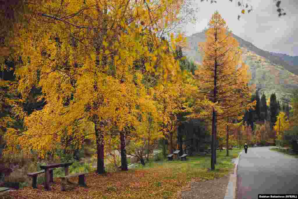 По дороге в ущелье Ким-Асар.