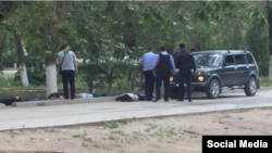 Ақтөбеде F0n-,tlt Фотография из социальных сетей предположительно о событиях в Актобе 5 июня 2016 года.
