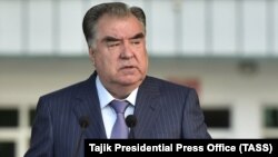 Tajik President Emomali Rahmon