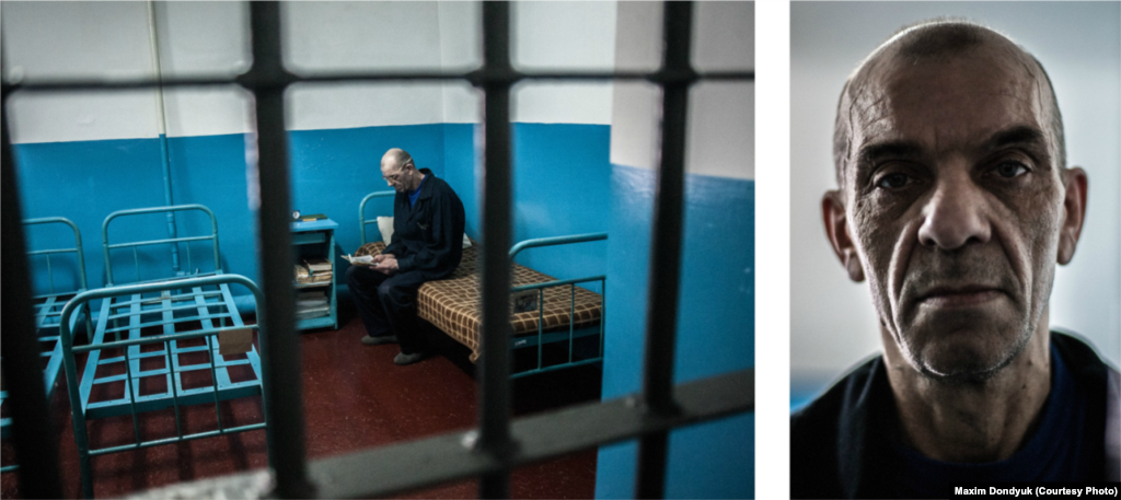 Василь, 52 роки. Діагноз: мультирезистентний туберкульоз. Липень 2011 року. Довічно ув&rsquo;язнений у Херсонській виправній колонії №&nbsp;61 за свідоме вбивство. Сидів уже тричі. У камері доглядає за сусідом, паралізованим після інсульту.