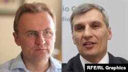 Андрій Садовий (ліворуч) та Руслан Кошулинський