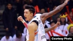 Кызылсуйский shooting guard Кыраанбек