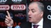 Armenia - Armen Alaverdian, deputy of the State Revenue Committee, at a news conference, 18Jan2012.