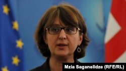 Майя Панджикидзе, министр иностранных дел Грузии. 