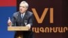 Armenia - Former Foreign Minister Vartan Oskanian addresses a Prosperous Armenia Party congress in Yerevan, 17Mar2012.