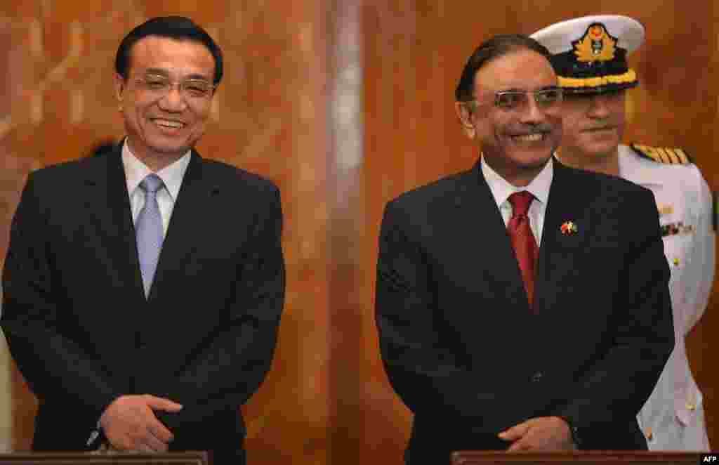 Премьер-министр КНР с президентом Пакистана