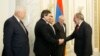 Премьер-министр Армении Никол Пашинян принимает сопредседателей Минской группы ОБСЕ, Ереван, 27 мая 2019 г.