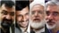 از راست: میرحسین موسوی، مهدی کروبی، محمود احمدی‌نژاد و محسن رضایی؛ چهار نامزد انتخابات ریاست جمهوری ایران