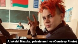 Аляксей Мазука ў старэйшых клясах, на якія прыйшоўся 2020-ы